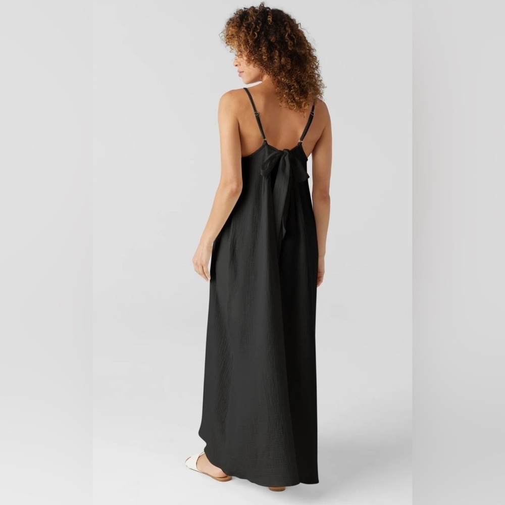 🎉HP HOST PICK🎊 NWT Sol Angeles Maxi Dress XS S M L XL Black Cami Maxi Dress - Picture 3 of 4